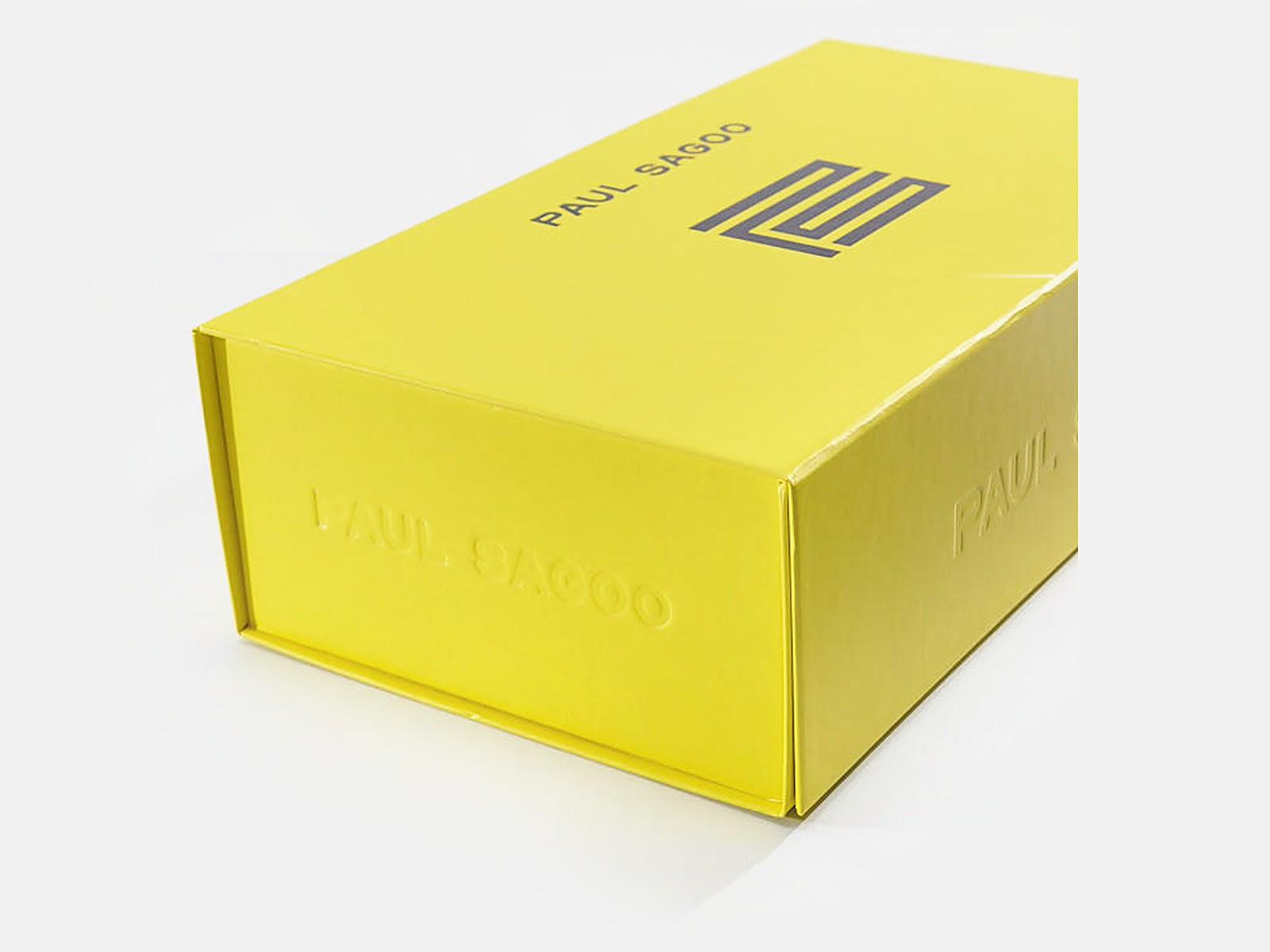 The yellow box, marked PAUL SAGOO