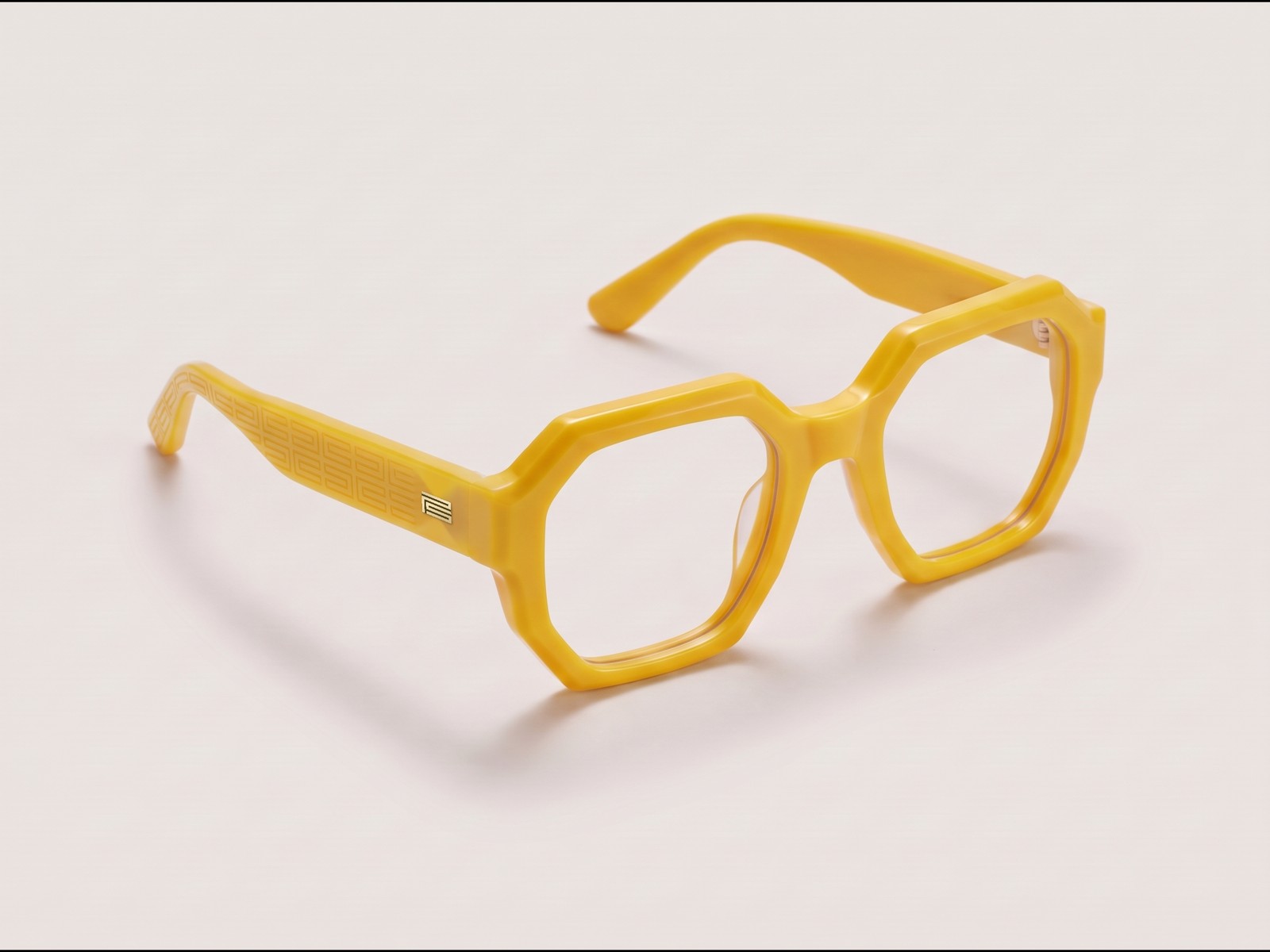 The Octagon in Yellow, a design render