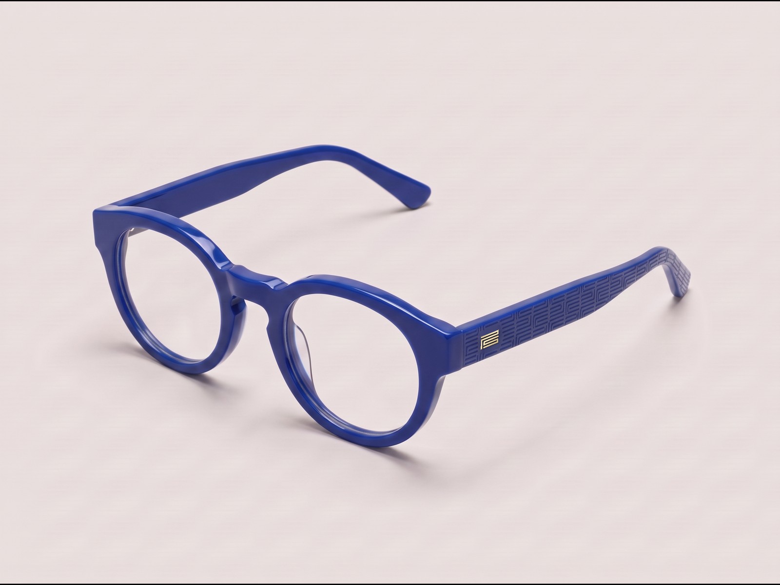 The Round in Royal Blue, a design render
